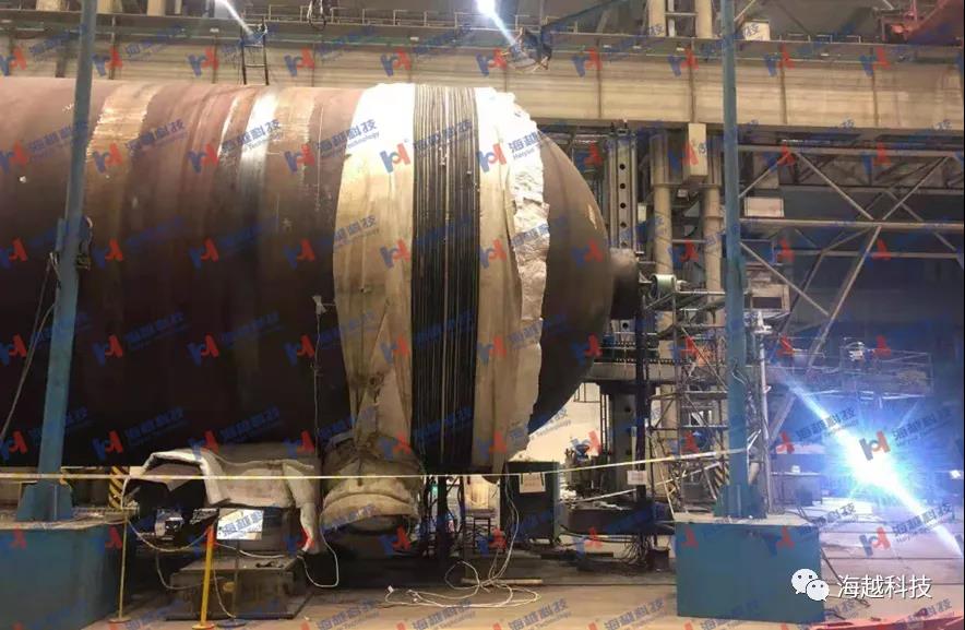 海越中頻感應加熱設備助力蘭石恒力PTA項目