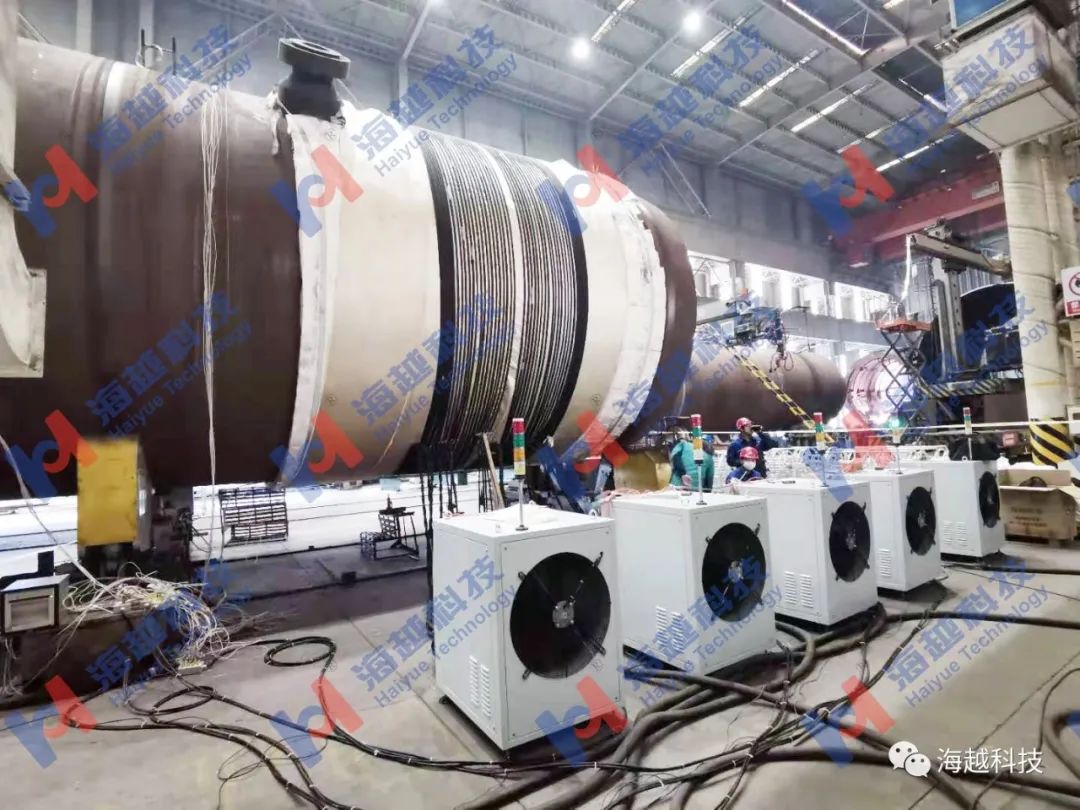 盤錦浩業(yè)千噸級鍛焊式懸浮床加氫反應(yīng)器項目廠內(nèi)制造